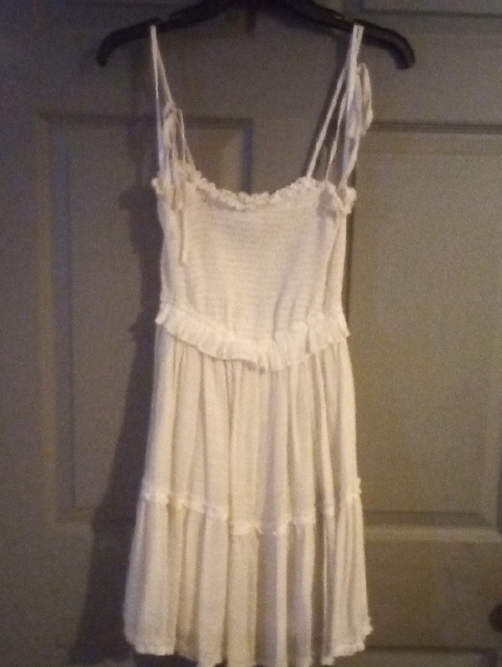 White Spaghetti Strap Sundress